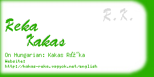 reka kakas business card